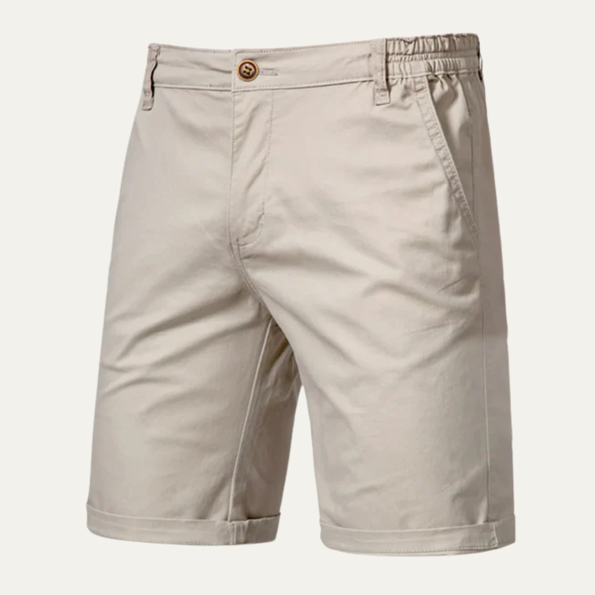 Short Homme Premium Coton Pli Plat | Style Estival Élégant