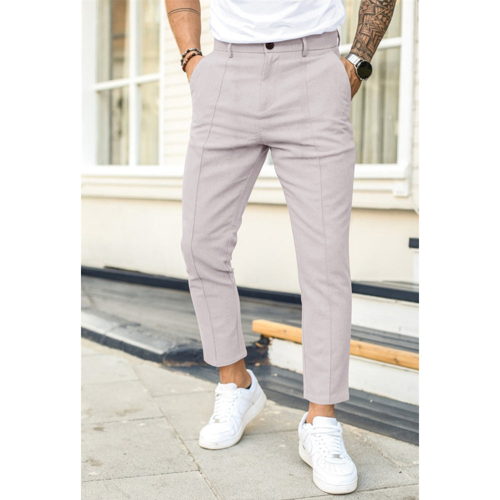 Pantalon Élégant Modern Fit Homme | Confort & Style
