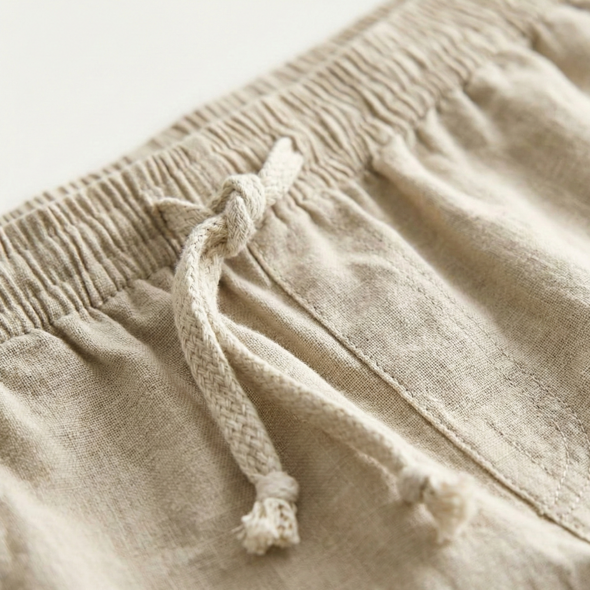 Short en Lin à Cordon Homme | Style Estival Décontracté