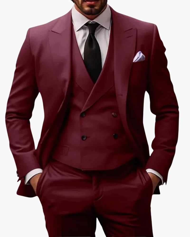 Costume Homme Trois Pièces Slim Fit | Tenue Cérémonie