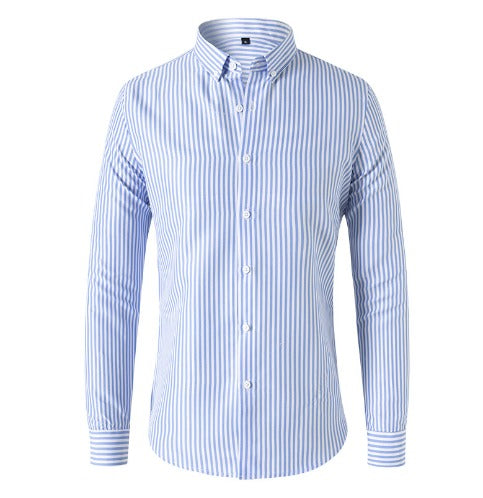 Chemise à Rayures Élégantes Homme | Style Classique Polyvalent