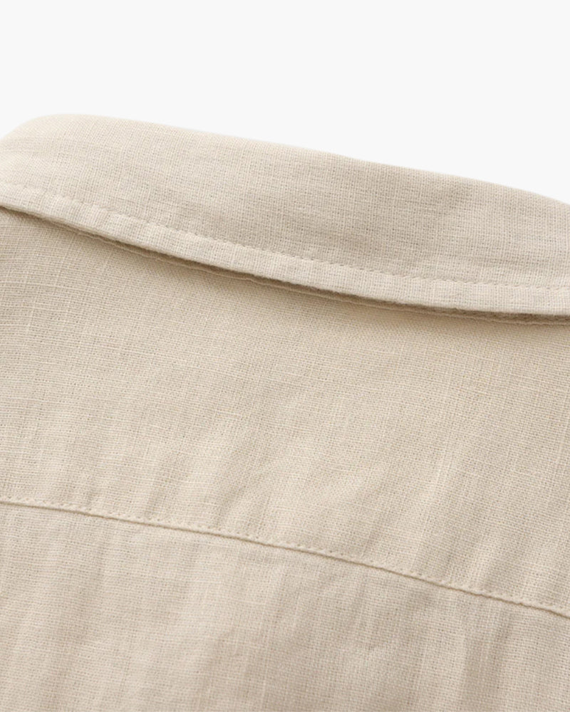 Chemise en Lin 100% Homme | Légère & Respirante