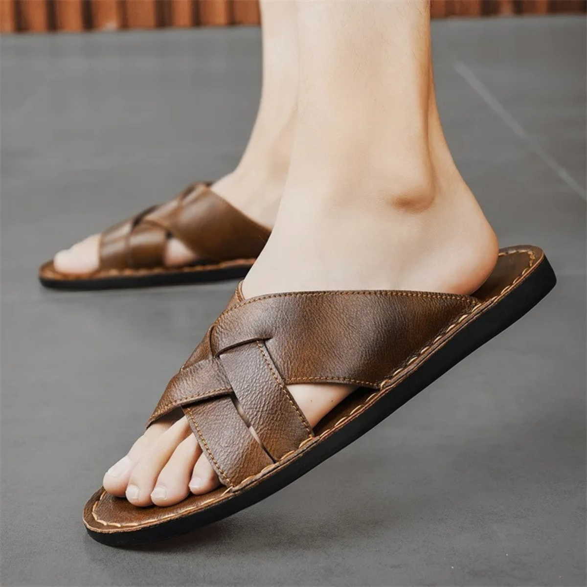 Sandales Homme Semelle Souple | Confort & Légèreté Estivale