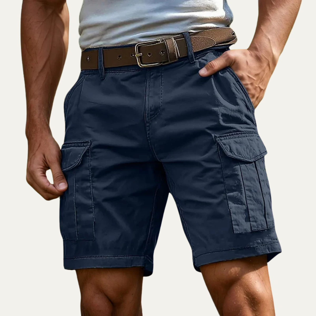 Short Utilitaire Homme avec Poches | Casual & Estival