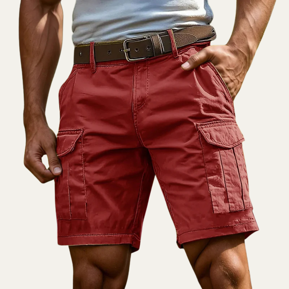 Short Utilitaire Homme avec Poches | Casual & Estival