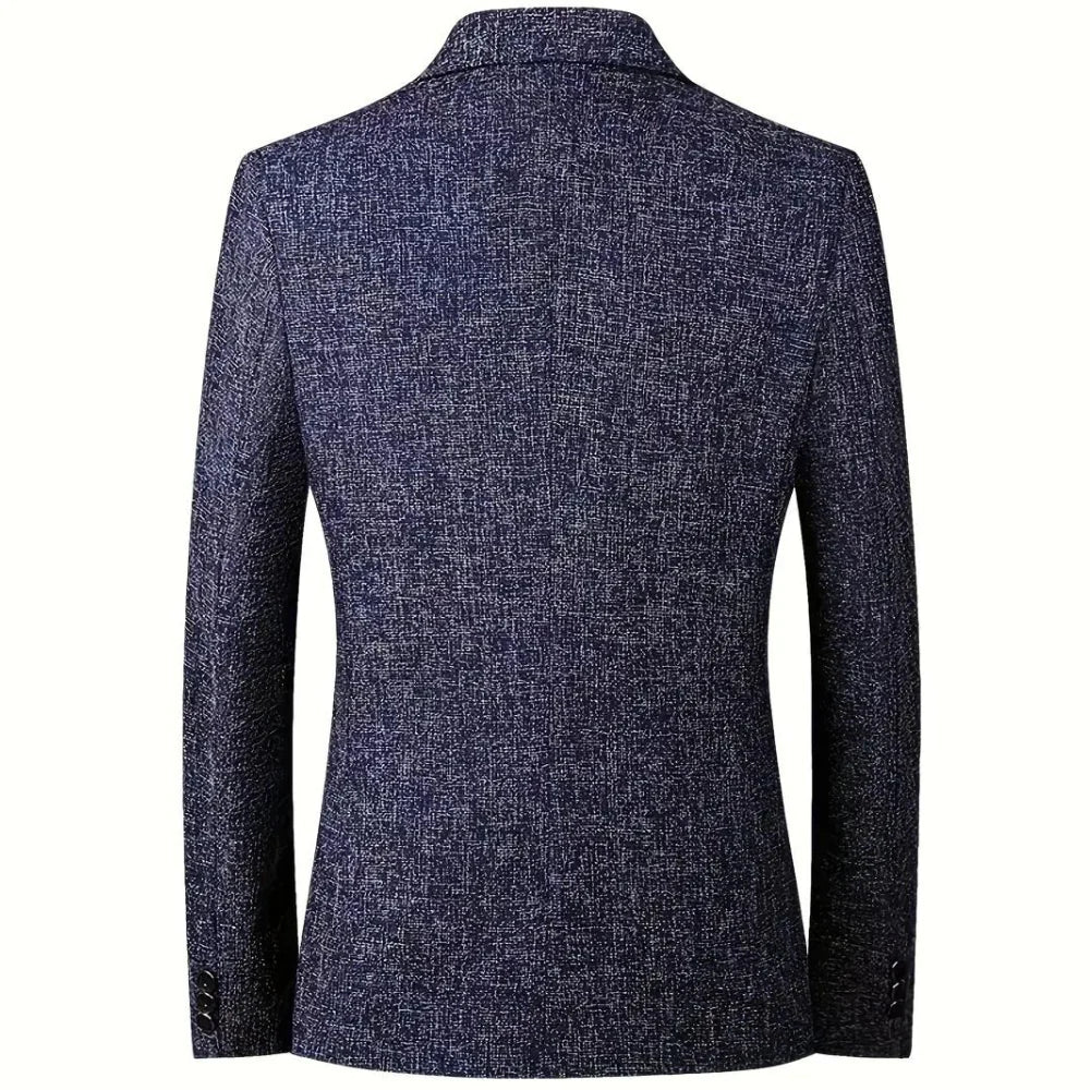 Blazer Classique Homme Poches Rabat | Style Élégant Versatile