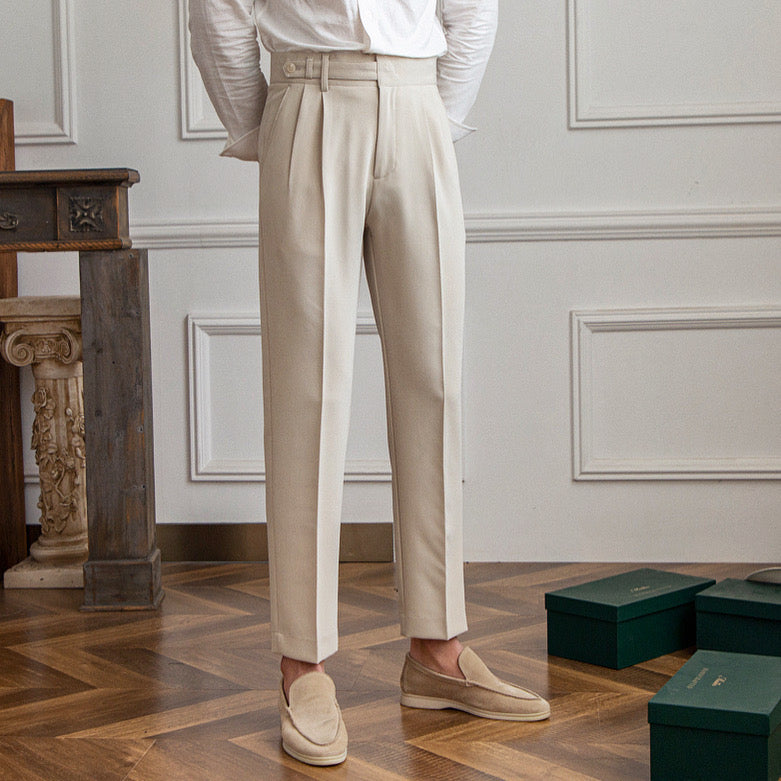 Pantalon Homme Taille Réglable | Poches & Détails Fonctionnels