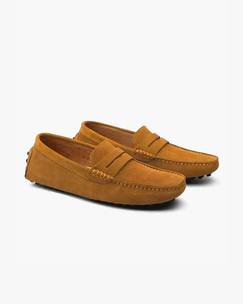 Mocassins en Cuir Suédé Homme | Confort Élégant & Précision