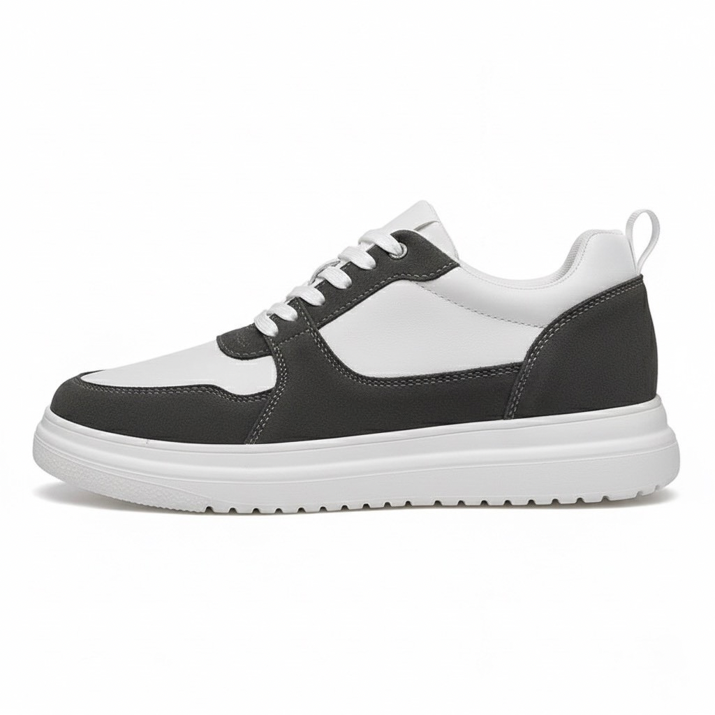 Sneakers Orthopédiques Rehaussantes Homme | Semelle Solide, Style & Confort
