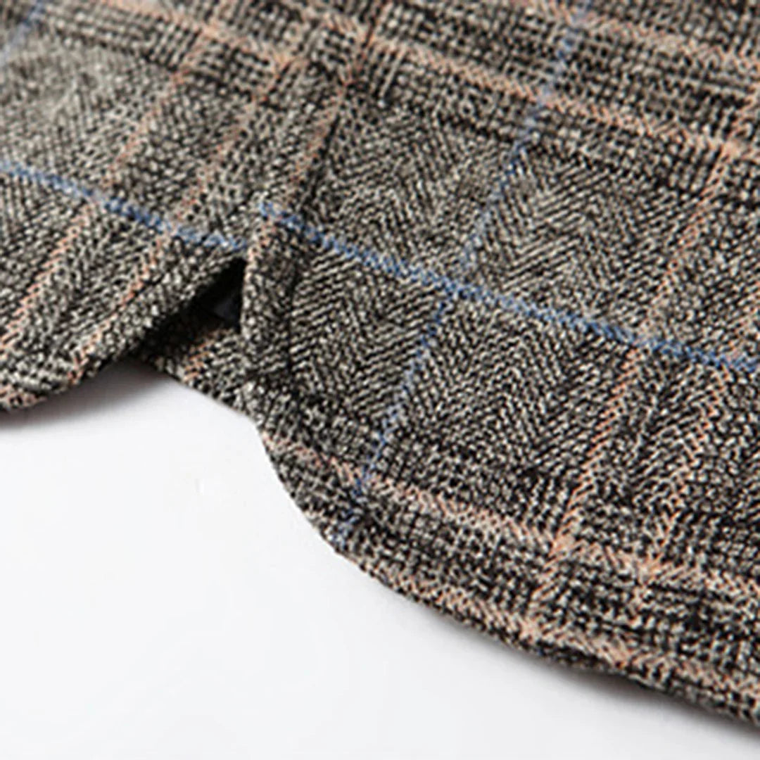 Blazer Homme Élégant Deux Boutons Revers | Style Versatile