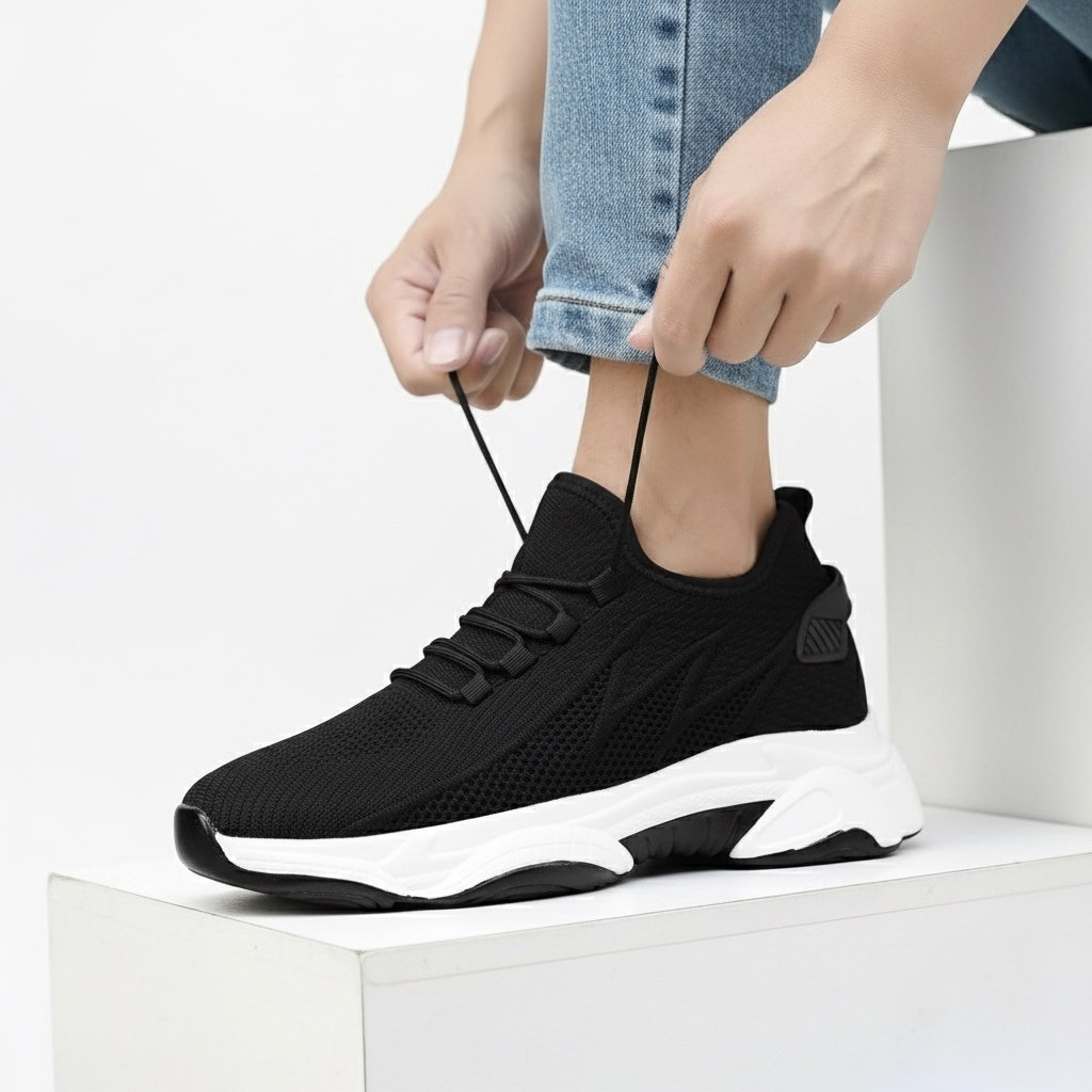 Sneakers Orthopédiques Rehaussantes Homme | Semelle Profilée, Confort & Légèreté