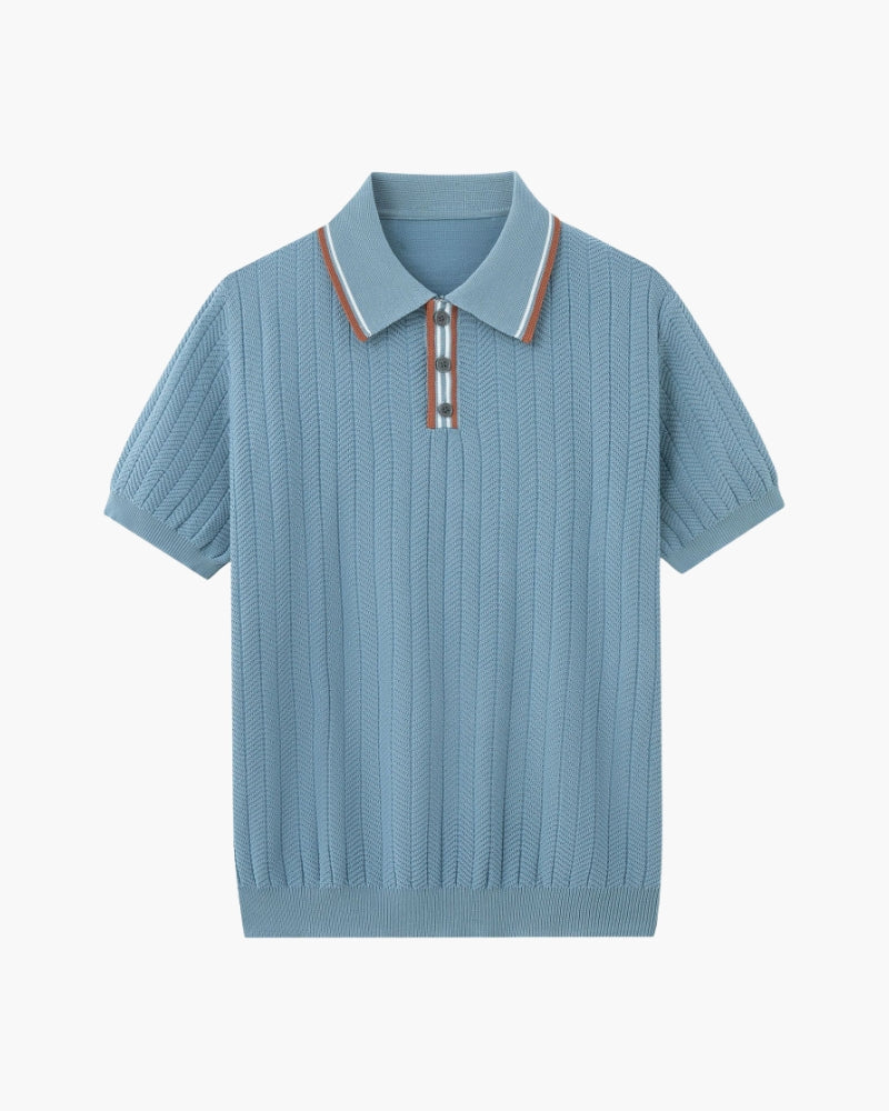 Polo en Maille Viscose Homme | Coupe Slim & Confort Quotidien