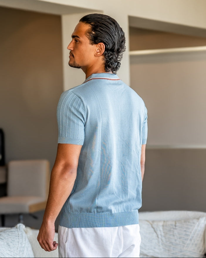 Polo en Maille Viscose Homme | Coupe Slim & Confort Quotidien