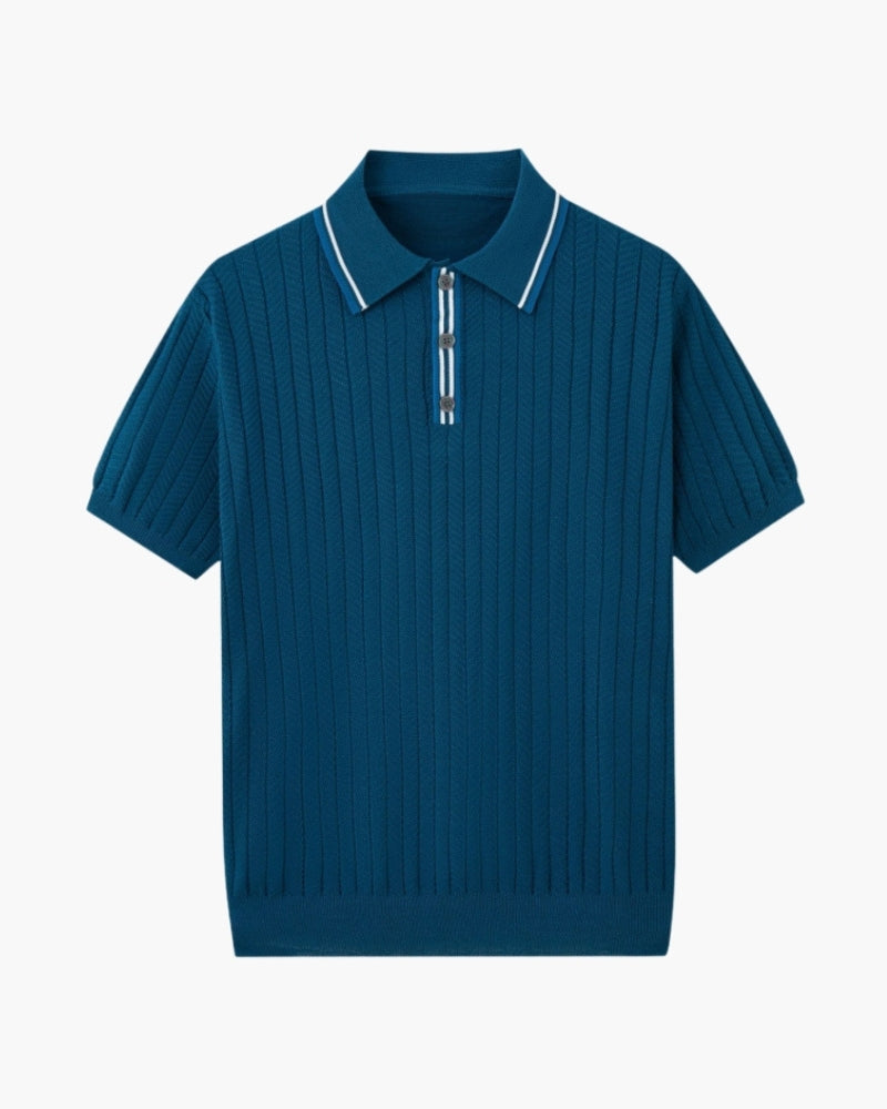 Polo en Maille Viscose Homme | Coupe Slim & Confort Quotidien