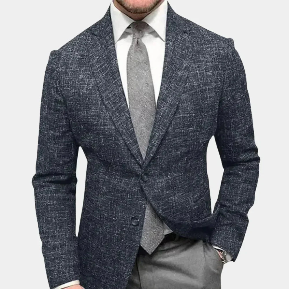 Blazer Homme Deux Boutons & Pochette | Style Élégant Versatile