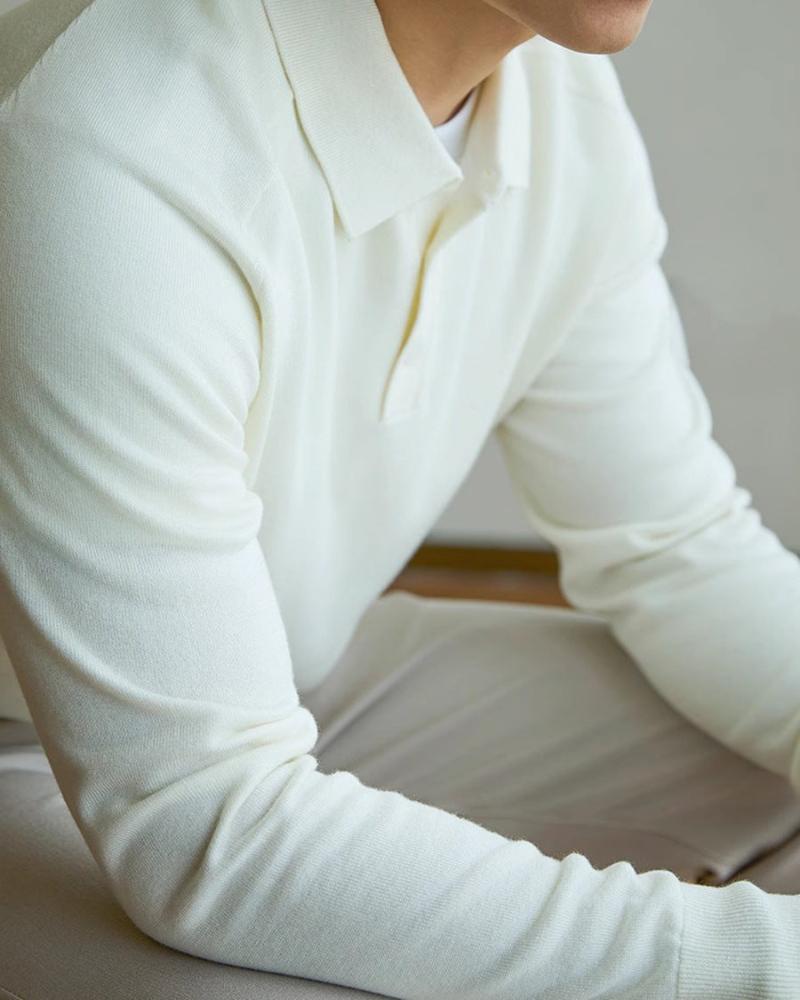 Polo en Laine Premium Homme | Douceur & Raffinement Quotidien