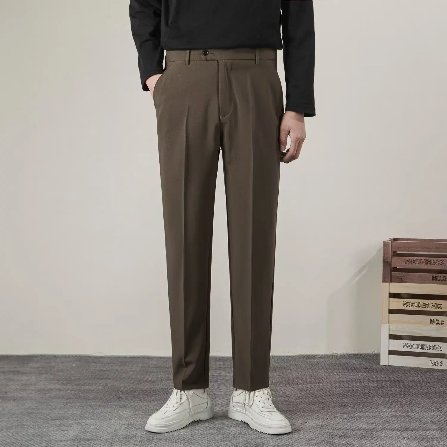 Pantalon Casual Élégant Homme | Confort & Style Quotidien