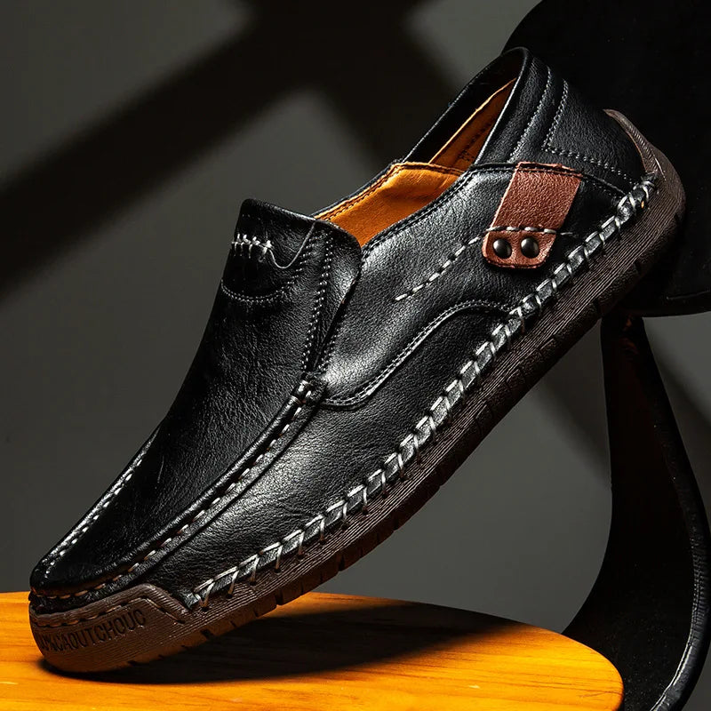 Mocassins en Cuir Homme Classiques | Élégance Intemporelle
