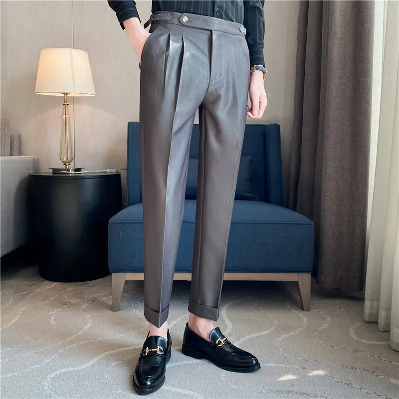 Pantalon Slim Fit Homme Finitions Soignées | Ligne Élégante