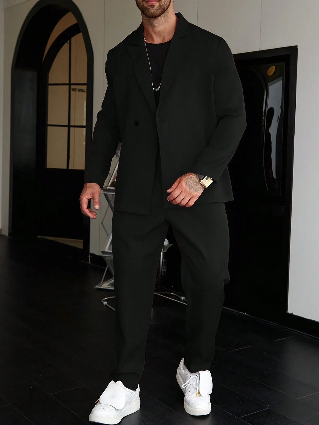 Costume Slim Fit Homme Revers Pointus | Blazer & Pantalon