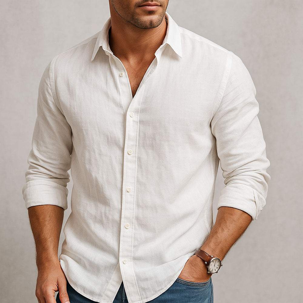 Chemise en Lin Respirante Homme | Légèreté & Style Estival