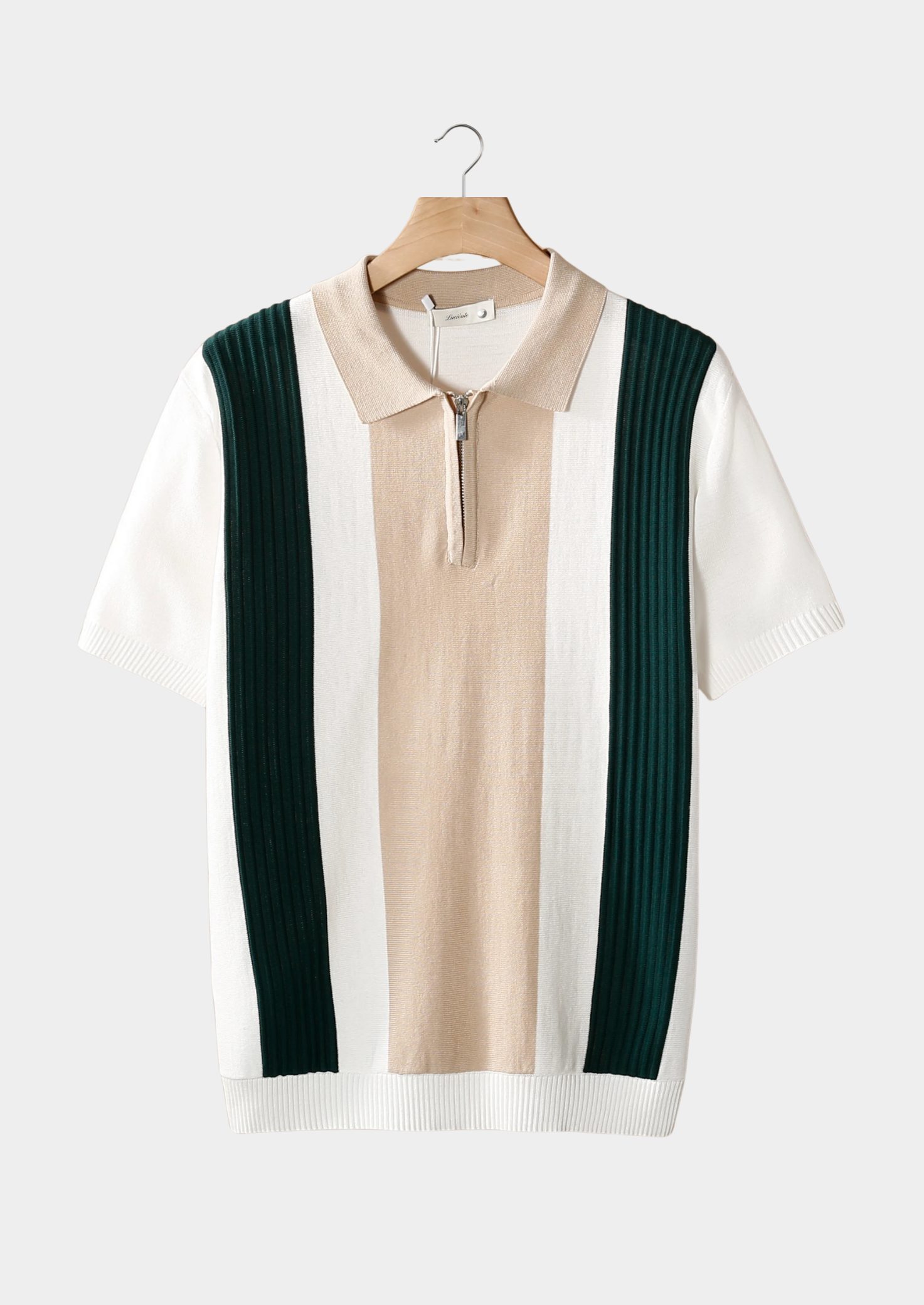 Polo Homme Zip Tissu Léger | Confort & Style Estival