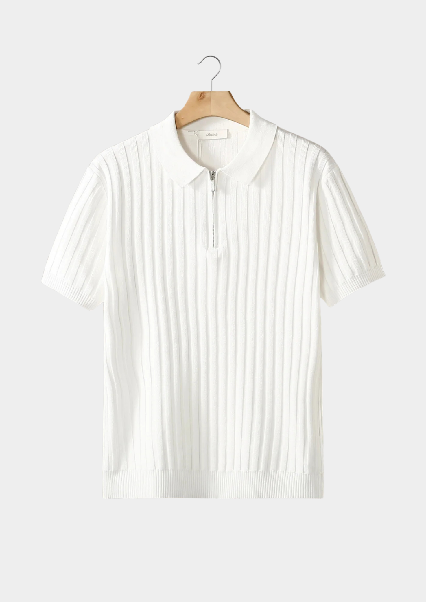 Polo Homme Manches Courtes avec Zip | Confort Estival