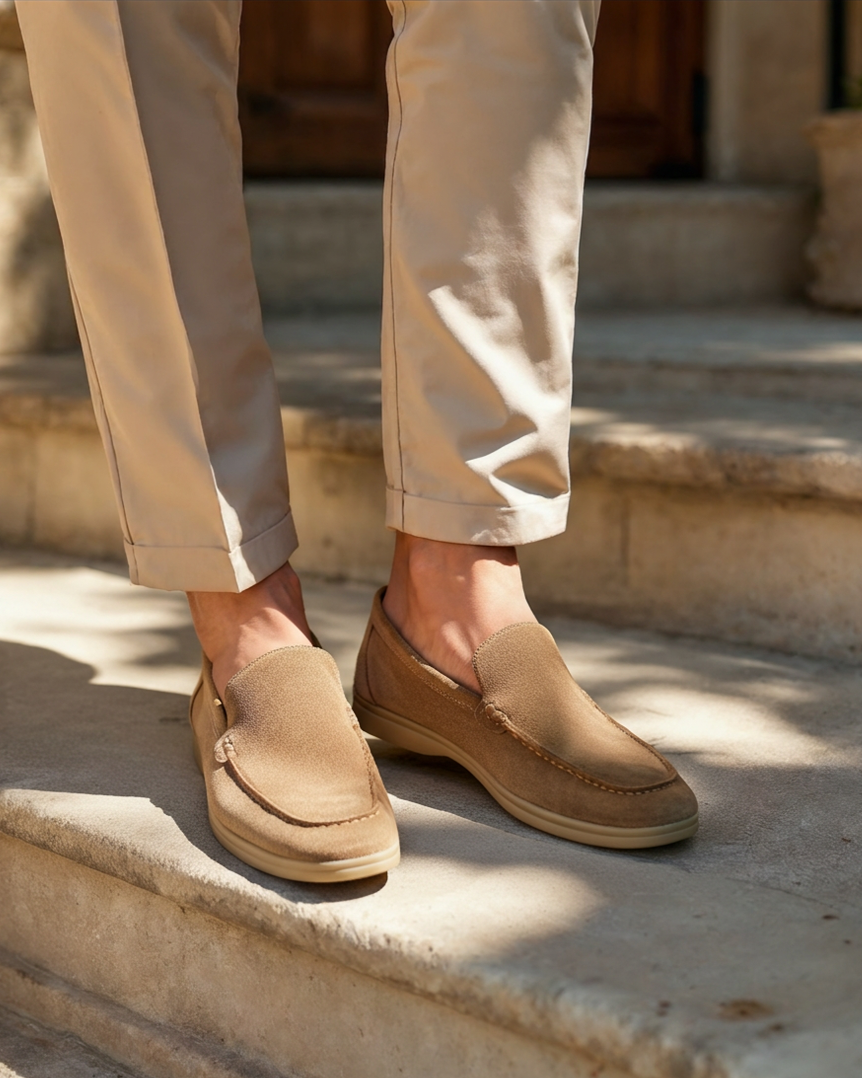 Mocassins Premium en Daim Homme | Style Raffiné & Confort