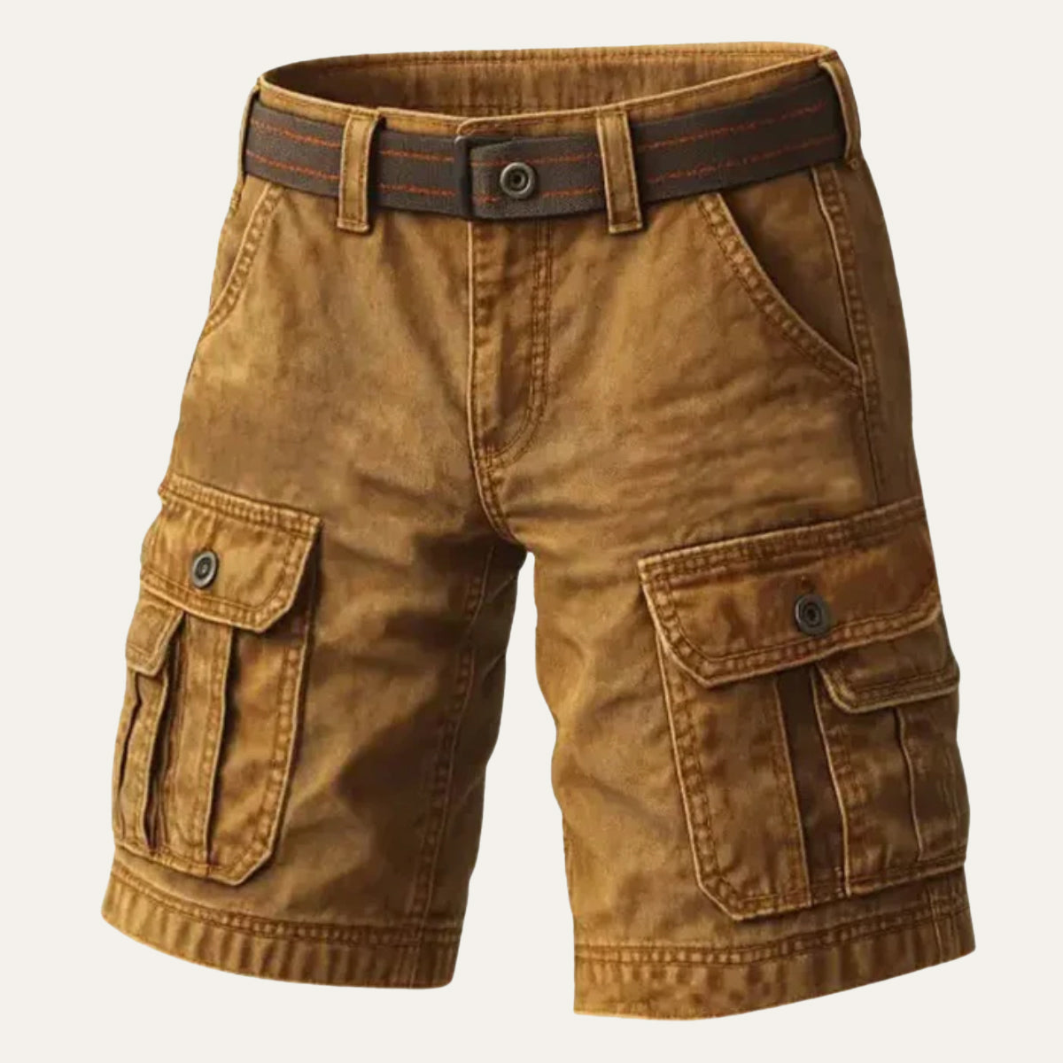 Short Cargo Utilitaire Homme Style Vintage | Poches & Confort
