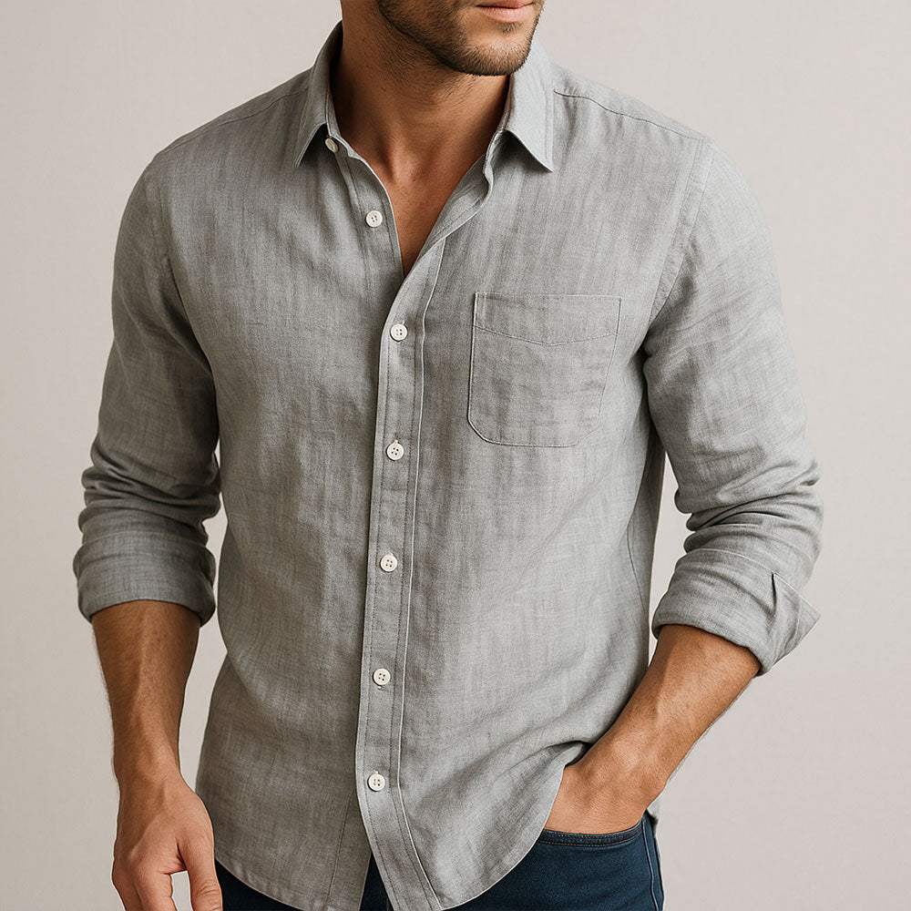Chemise en Lin Respirante Homme | Légèreté & Style Estival