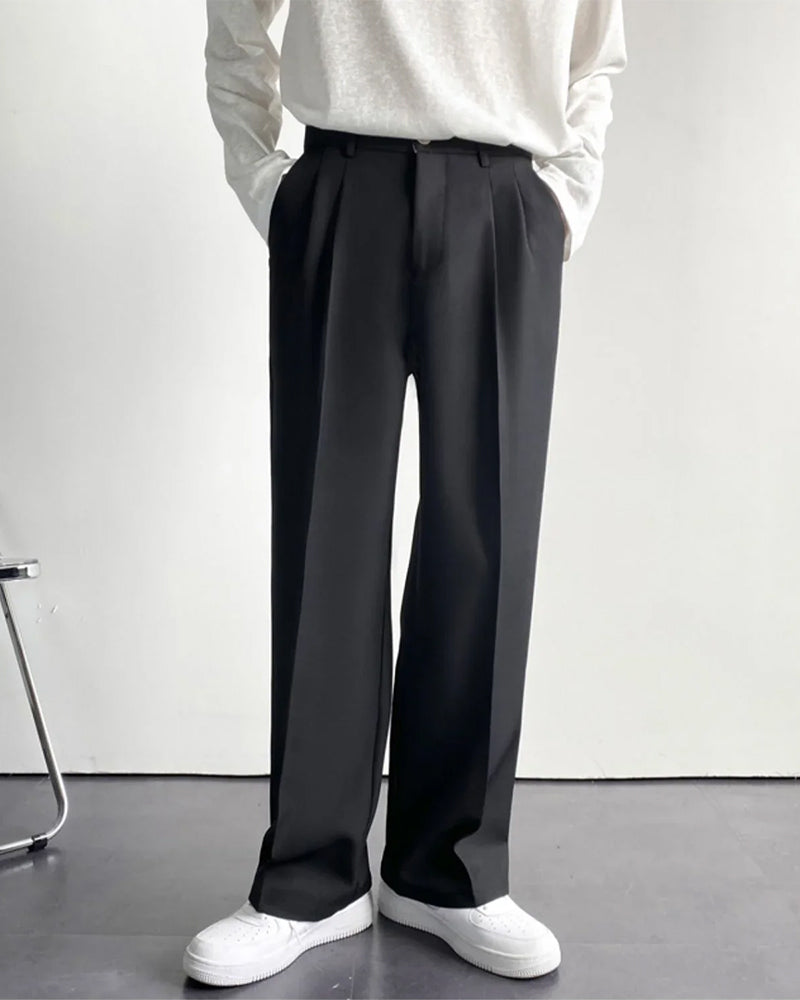 Pantalon Wide Fit Homme | Coupe Large & Confort Moderne