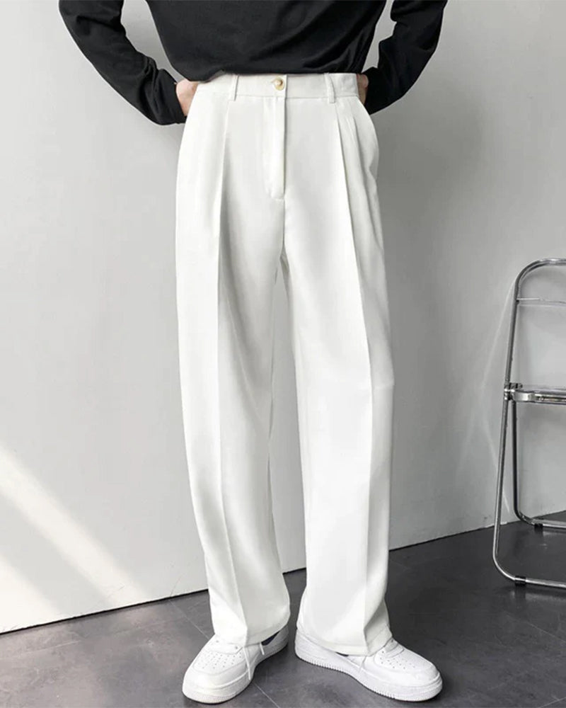 Pantalon Wide Fit Homme | Coupe Large & Confort Moderne