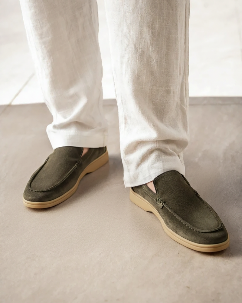 Mocassins Premium en Daim Homme | Style Raffiné & Confort