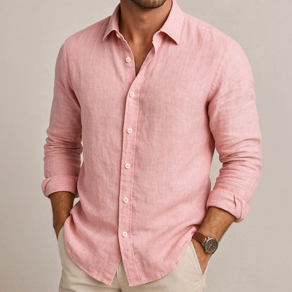 Chemise en Lin Respirante Homme | Légèreté & Style Estival