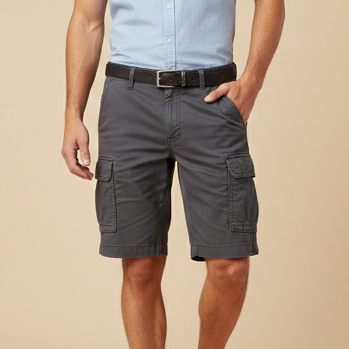 Short Cargo Tactique Homme Léger | Poches Multiples & Confort