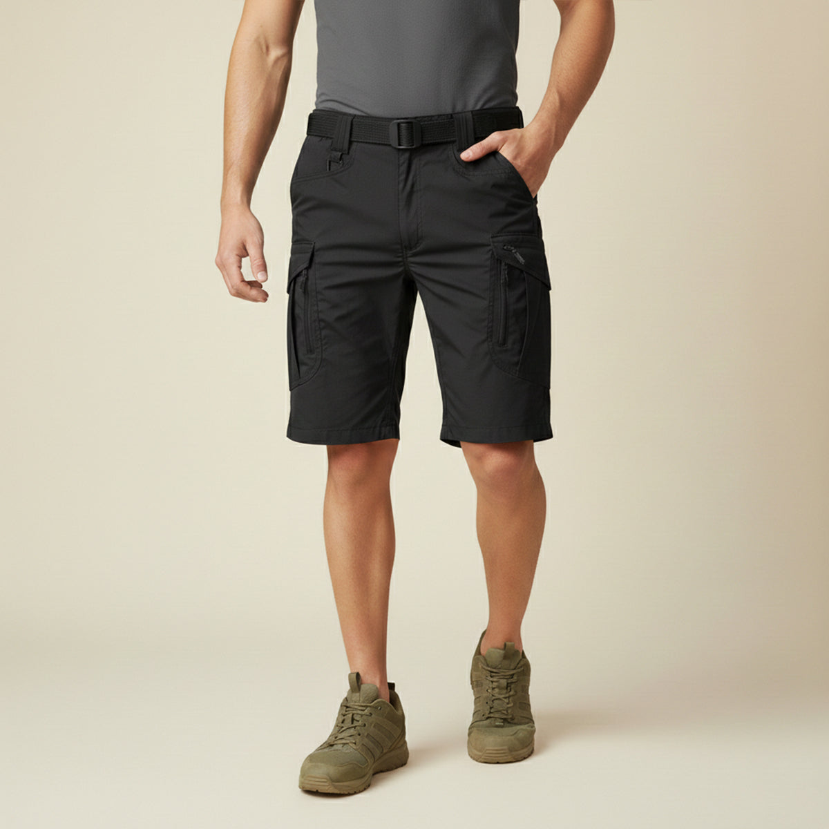 Short Cargo Homme Léger | Poches Pratiques & Confort