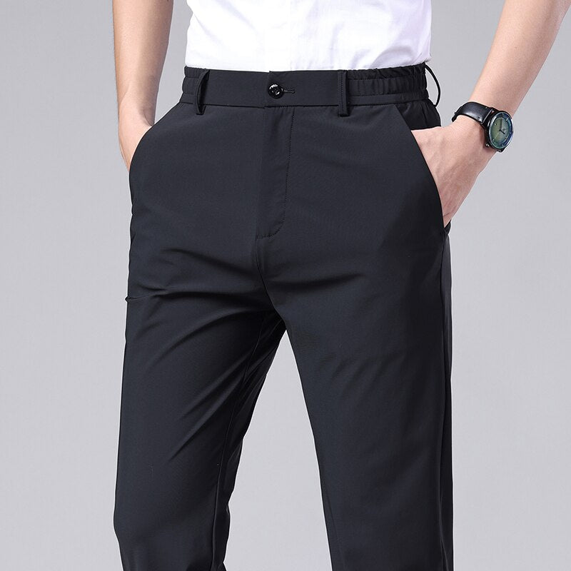 Pantalon Stretch Homme Business | Confort & Style Moderne