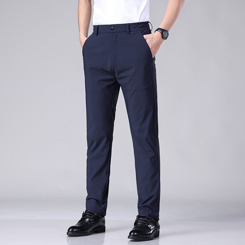 Pantalon Stretch Homme Business | Confort & Style Moderne