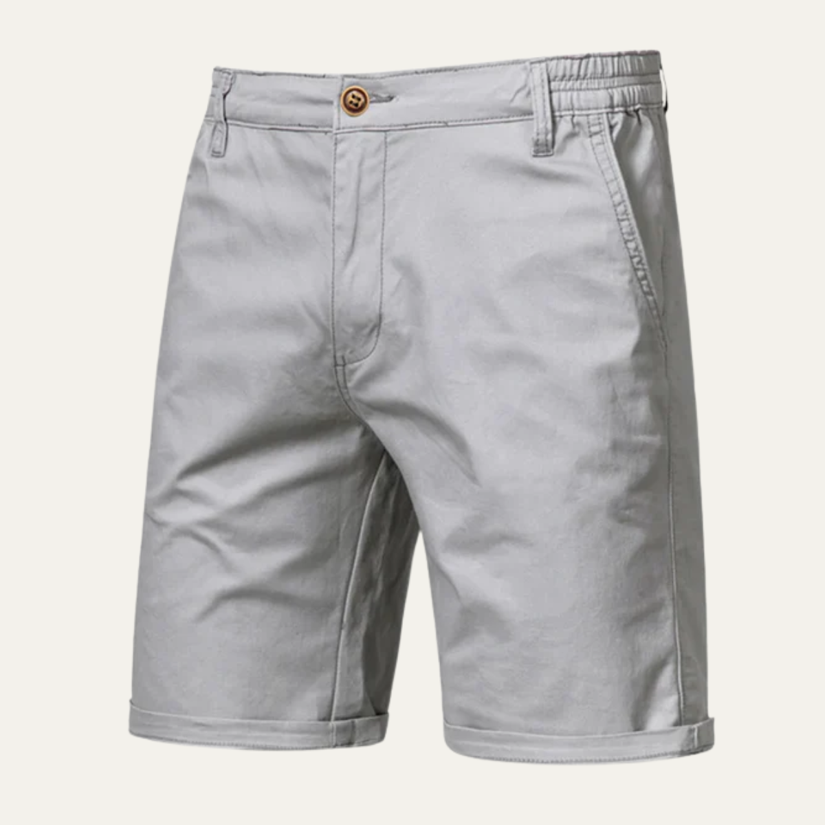 Short Homme Premium Coton Pli Plat | Style Estival Élégant