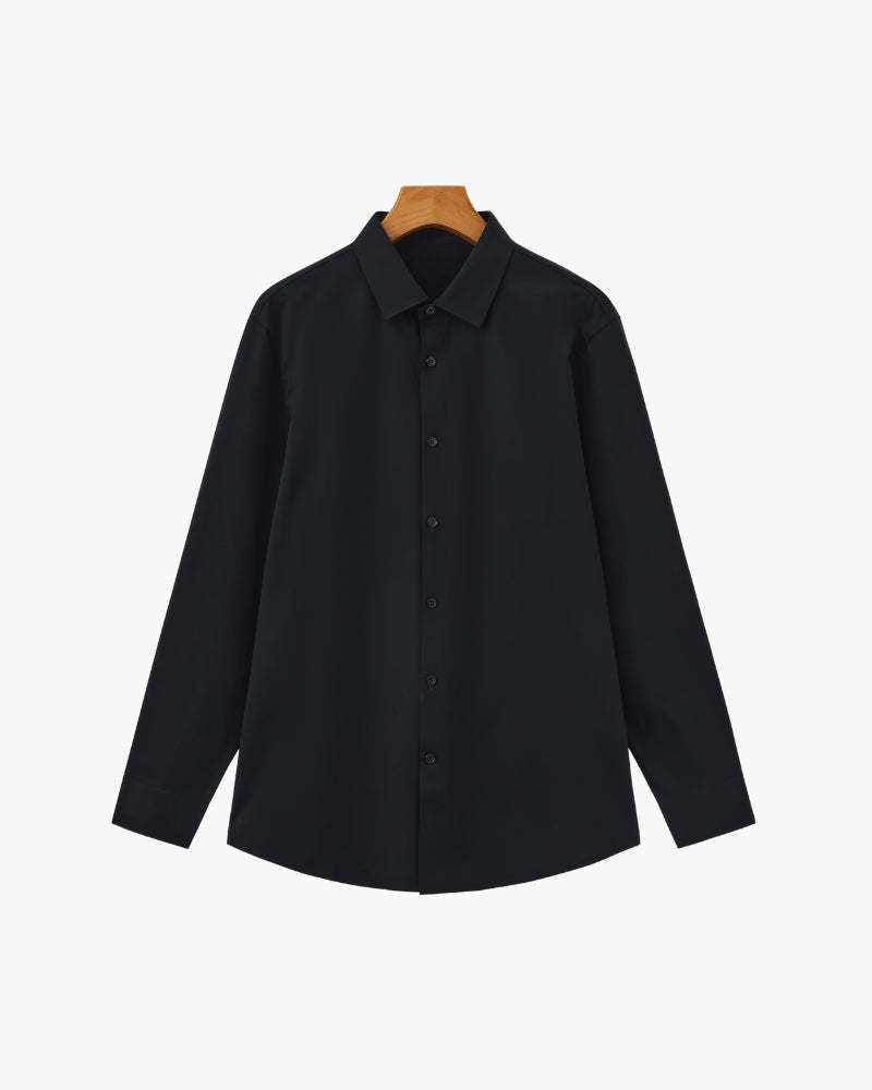 Chemise en Coton Élasthanne Homme | Coupe Moderne & Stretch