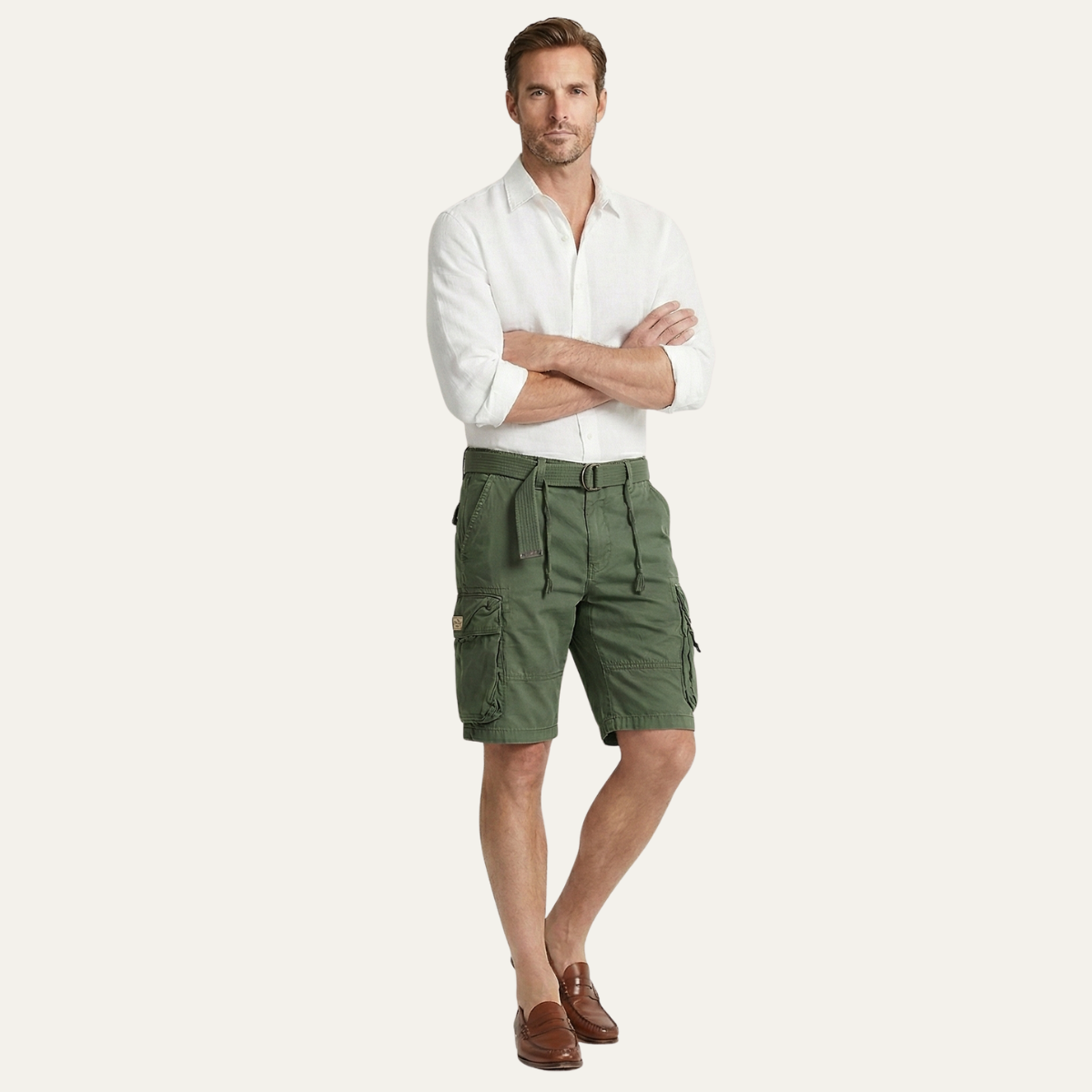 Short Cargo en Coton Homme | Casual & Utilitaire