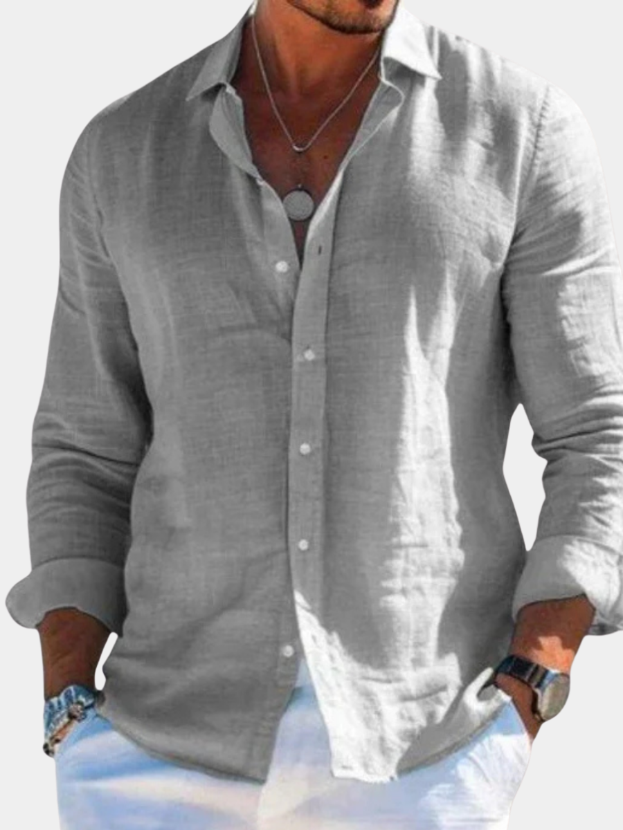 Chemise Casual Homme Légère | Polyvalente & Confortable