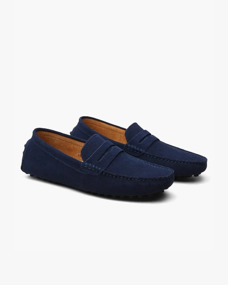 Mocassins en Cuir Suédé Homme | Confort Élégant & Précision