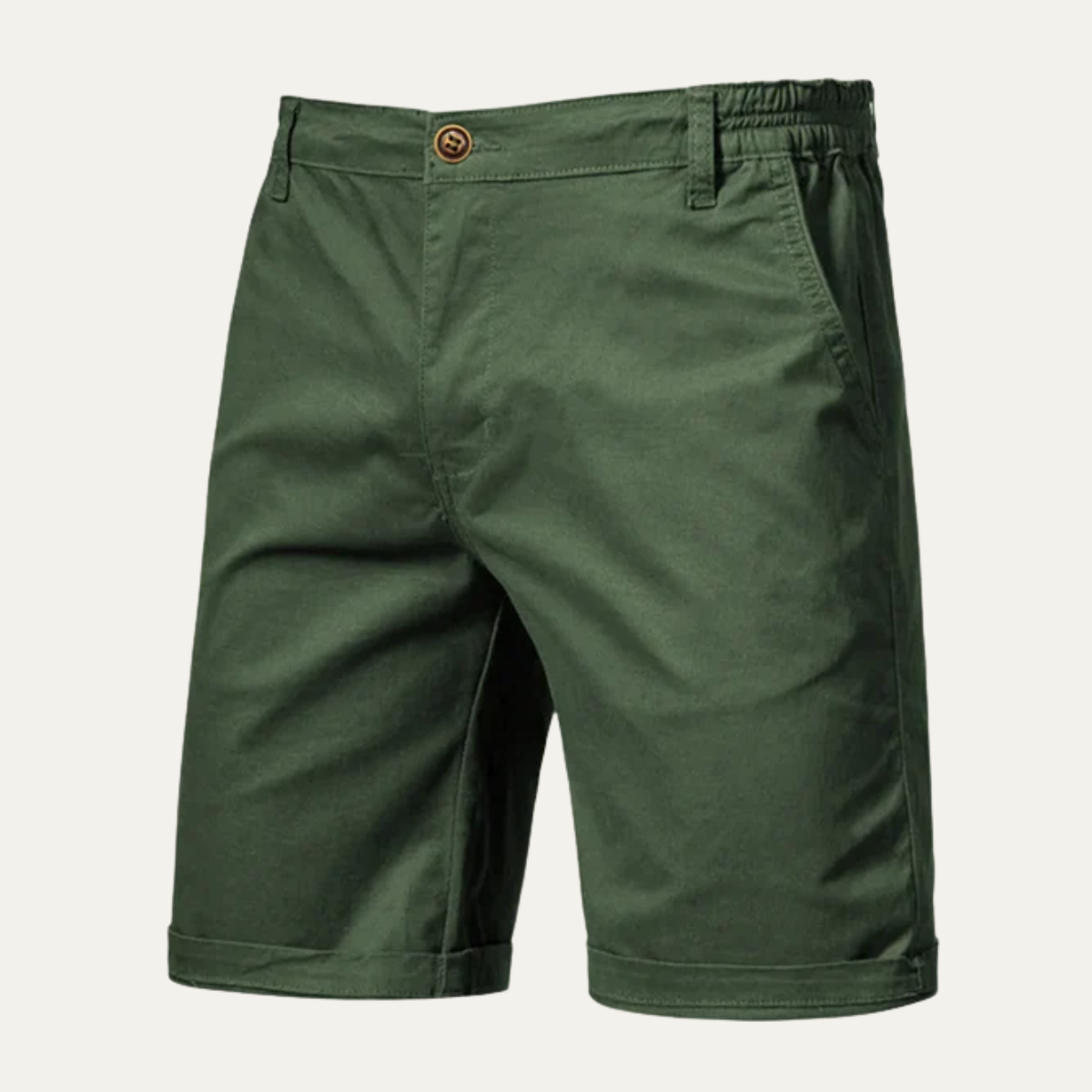 Short Homme Premium Coton Pli Plat | Style Estival Élégant