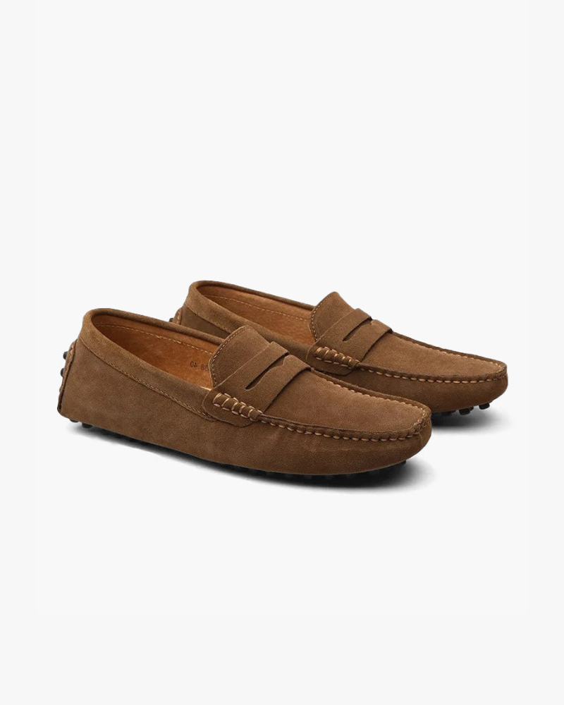 Mocassins en Cuir Suédé Homme | Confort Élégant & Précision
