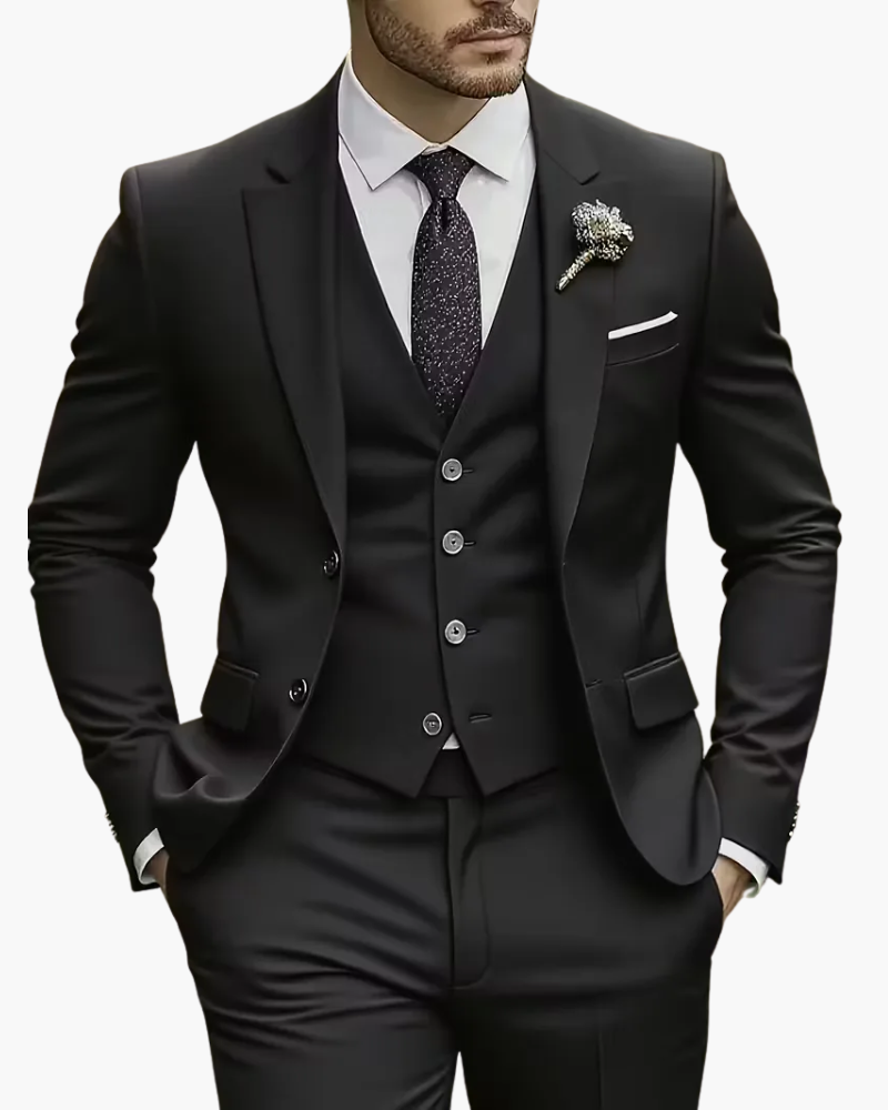 Costume Trois Pièces Slim Fit Homme | Cérémonie & Mariage
