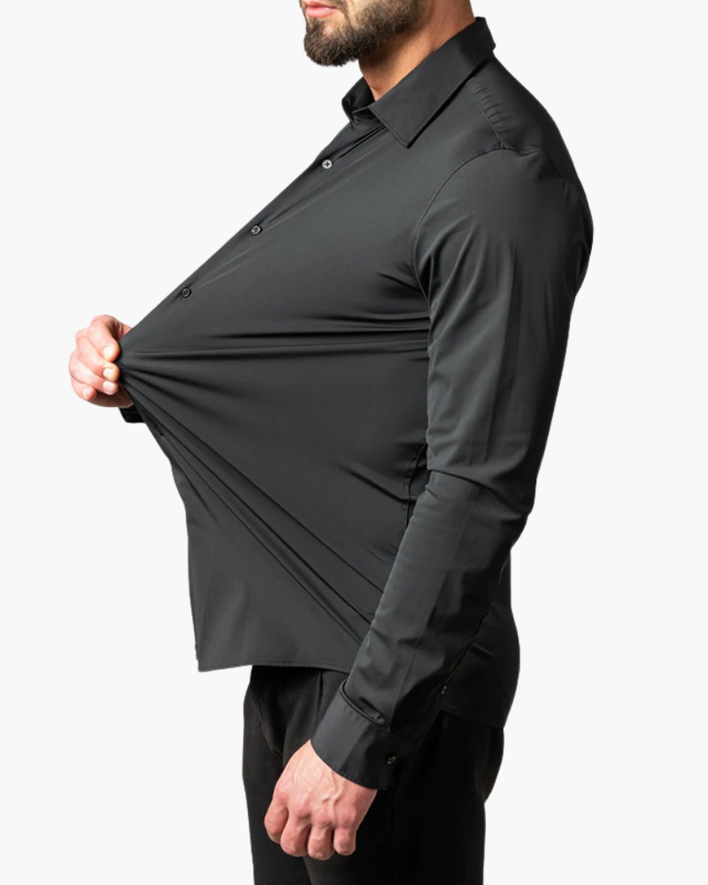 Chemise Manches Longues Homme | Élégance Formelle & Quotidienne