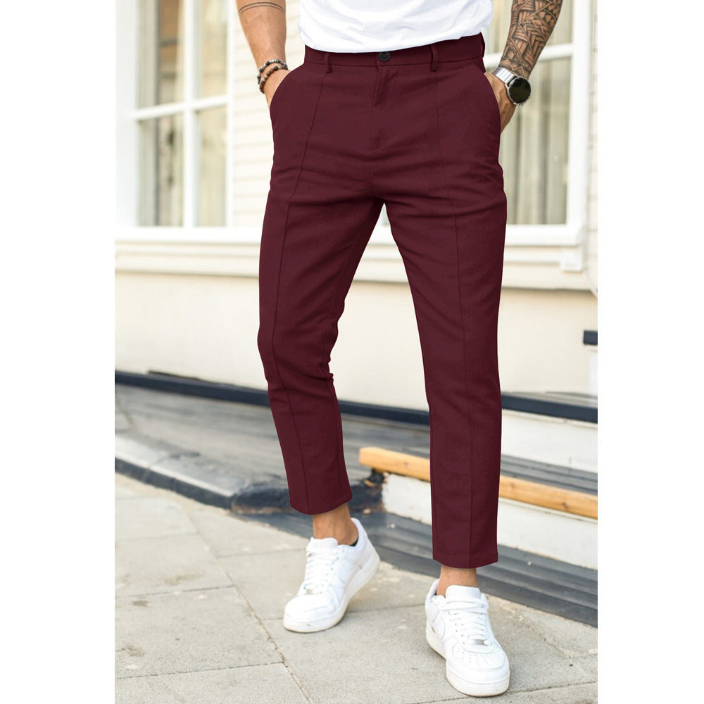 Pantalon Élégant Modern Fit Homme | Confort & Style