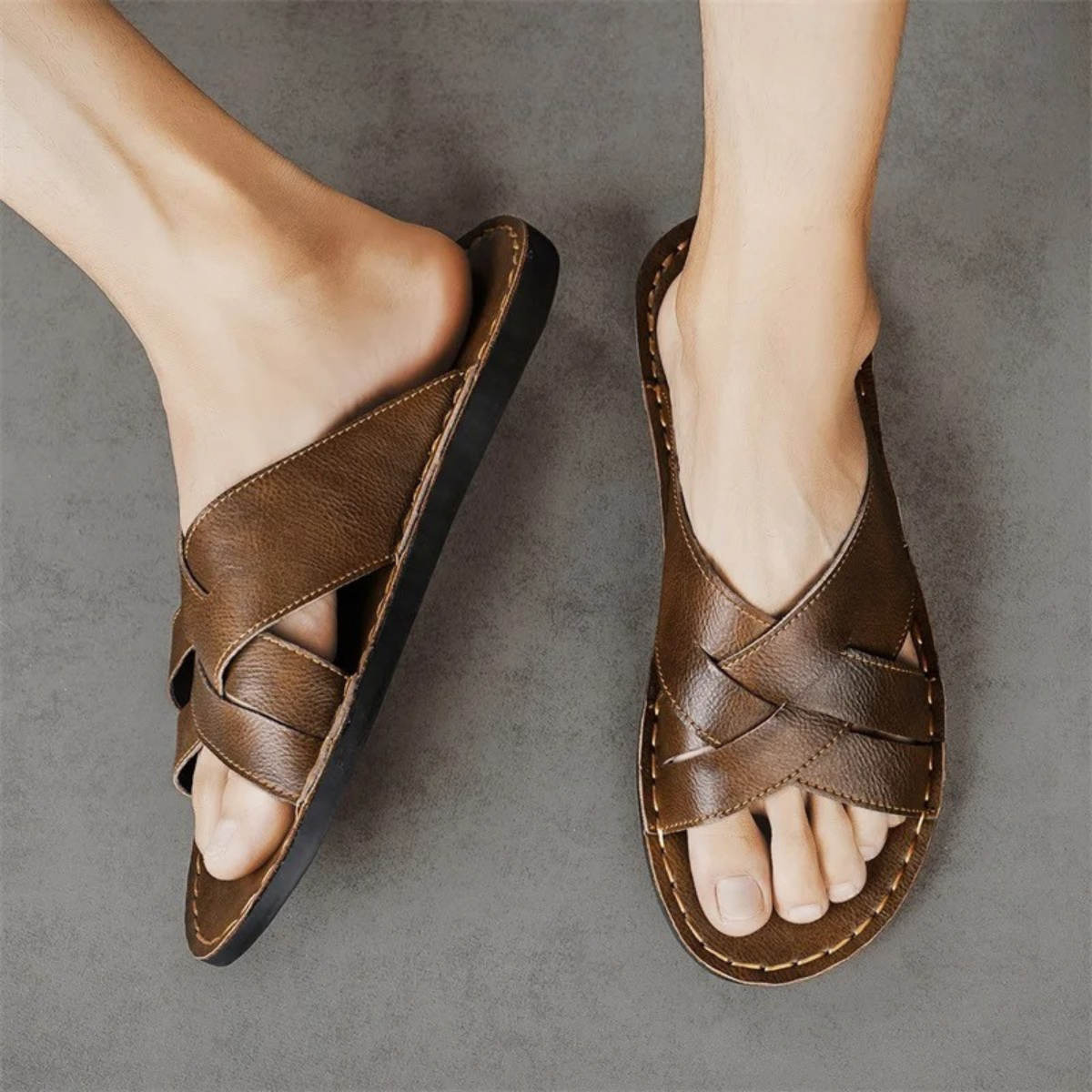 Sandales Homme Semelle Souple | Confort & Légèreté Estivale