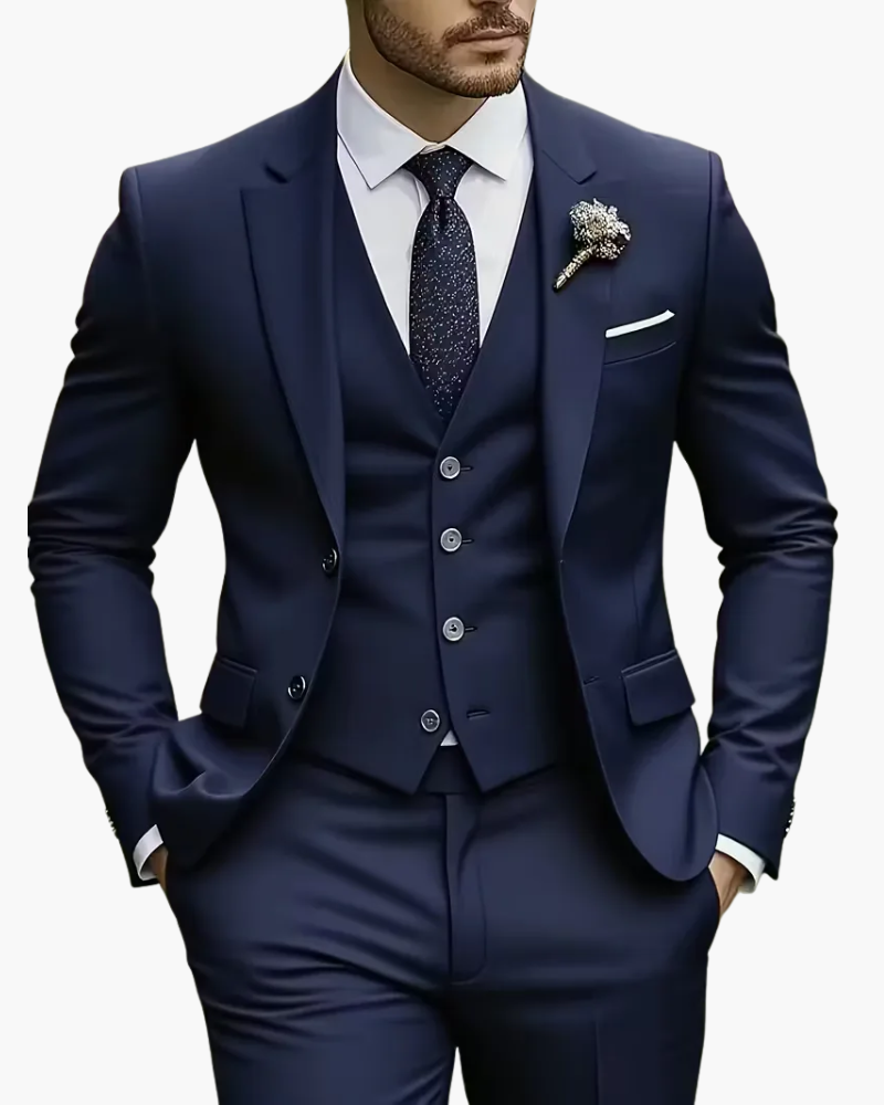 Costume Trois Pièces Slim Fit Homme | Cérémonie & Mariage
